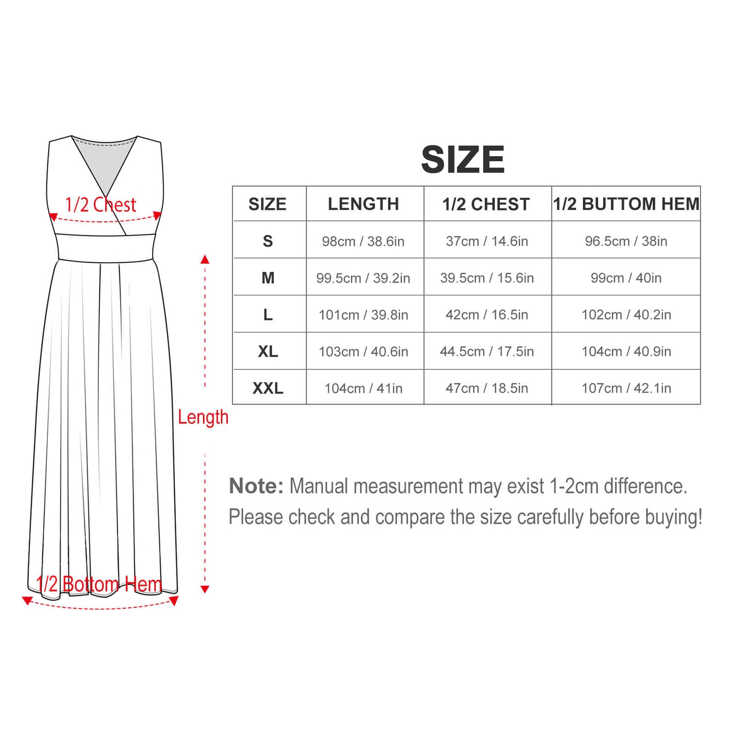 Custom Full Print Dress - Women Polyester V Neck Sleeveless Dress for Spring & Summer