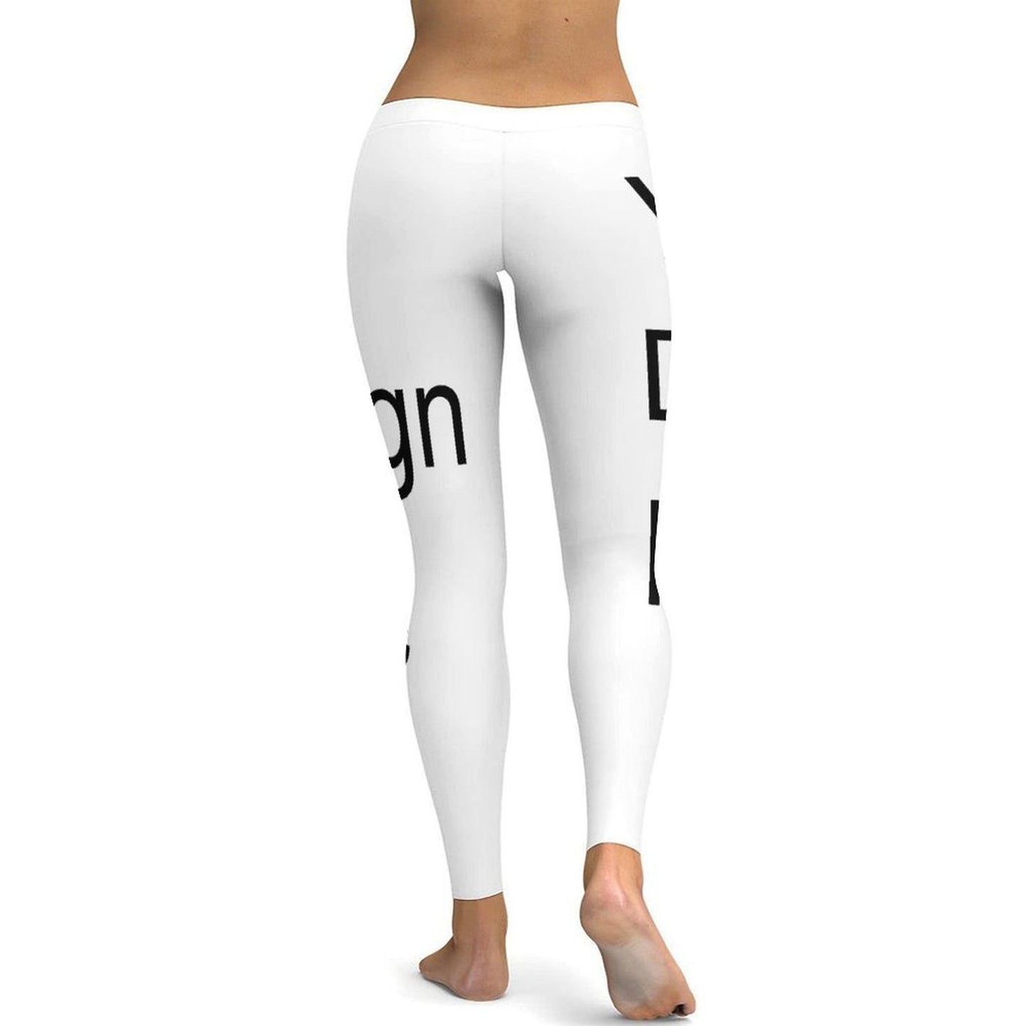 Custom Full Print Yoga Pant - Women's Polyester Yoga Pants