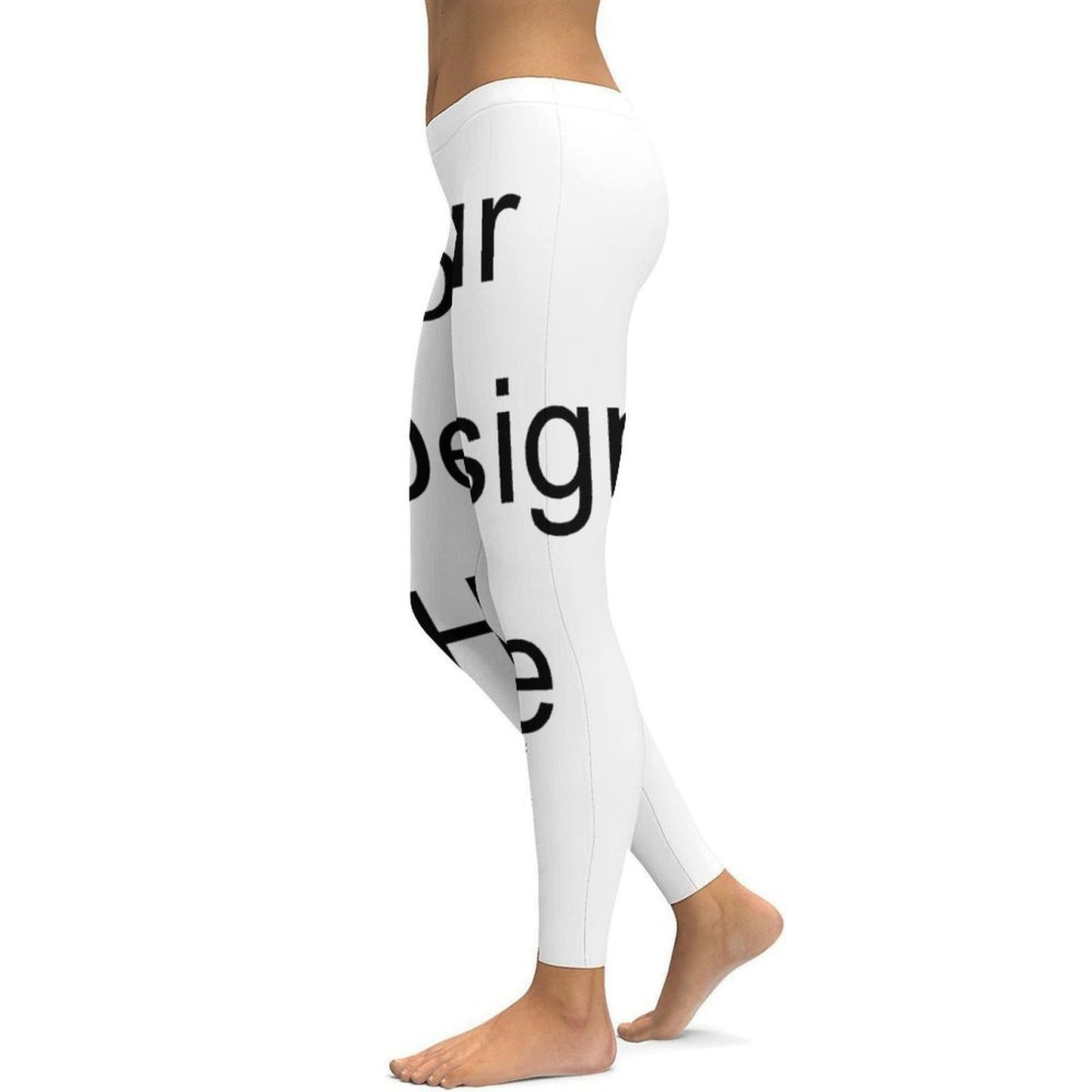 Custom Full Print Yoga Pant - Women's Polyester Yoga Pants