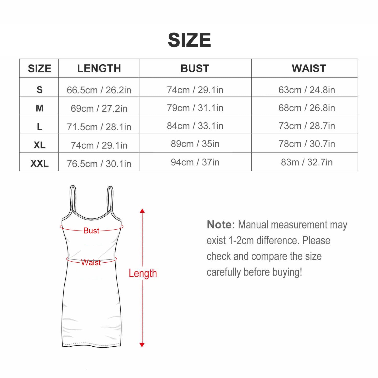 Custom Full Print Dress - Women's Polyester Adjustable Strap Bodycon Dress for Spring & Summer