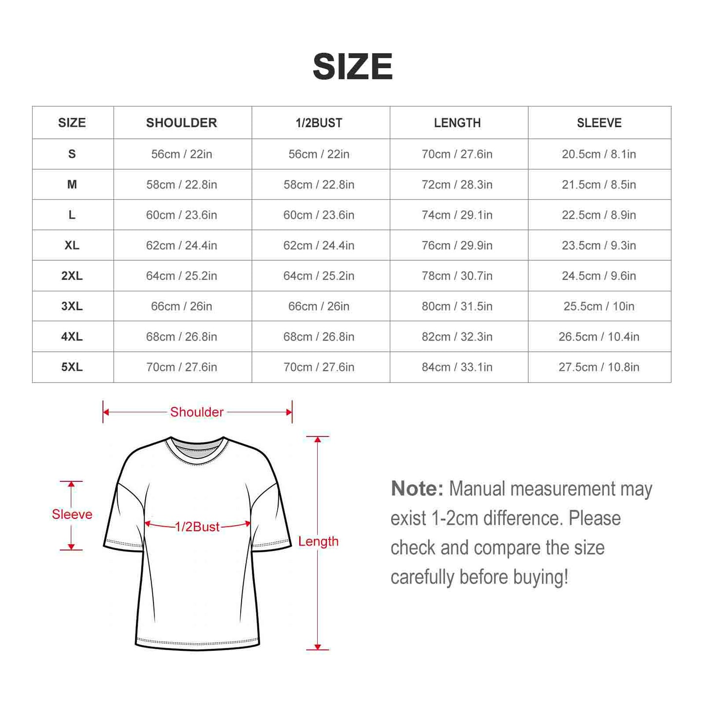 Custom Full Print T-Shirt - for Women Cotton Crew Neck Half Sleeve Drop-Shoulder Tee for Spring & Summer