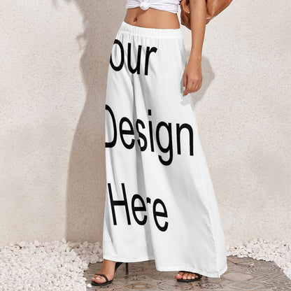 Custom Full Print Pant - Women's Polyester Wide-Leg Pants