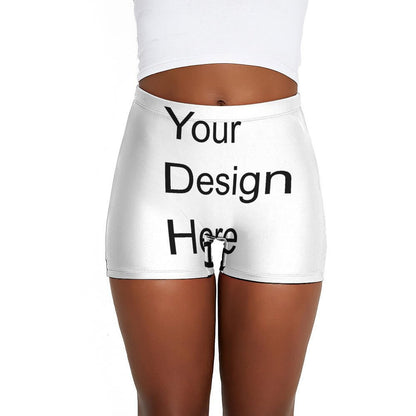 Custom Full Print Short - Women's High-Waisted Shorts for Spring & Summer