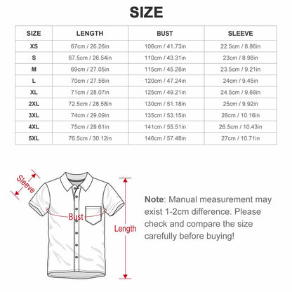 Custom Full Print Shirt - Women's Four-Way Stretch Short-Sleeve Shirt with Pocket and Lapel Collar for Spring & Summer