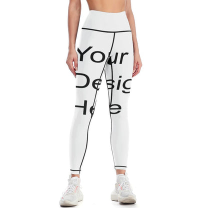 Custom Full Print Yoga Pant - Women's Milk Silk Yoga Pants